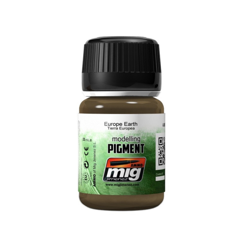 

Пигмент Ammo Mig EUROPE EARTH (Европейская земля) AMIG3004