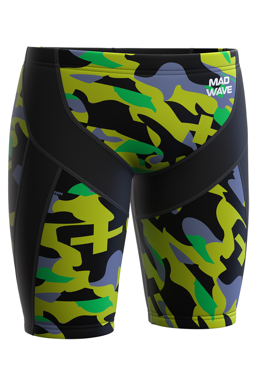 

Джаммеры Mad Wave Power Junior black XXL INT, Желтый;зеленый;серый;черный
