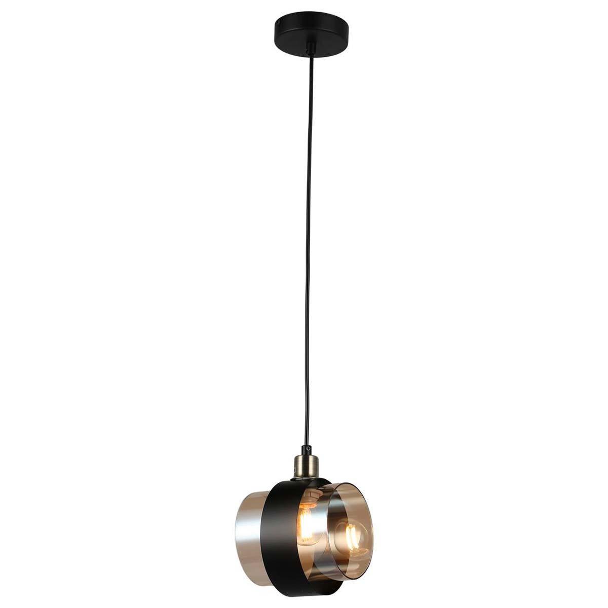 

Подвесная люстра IMEX MD.51893-1-P-BK+AB