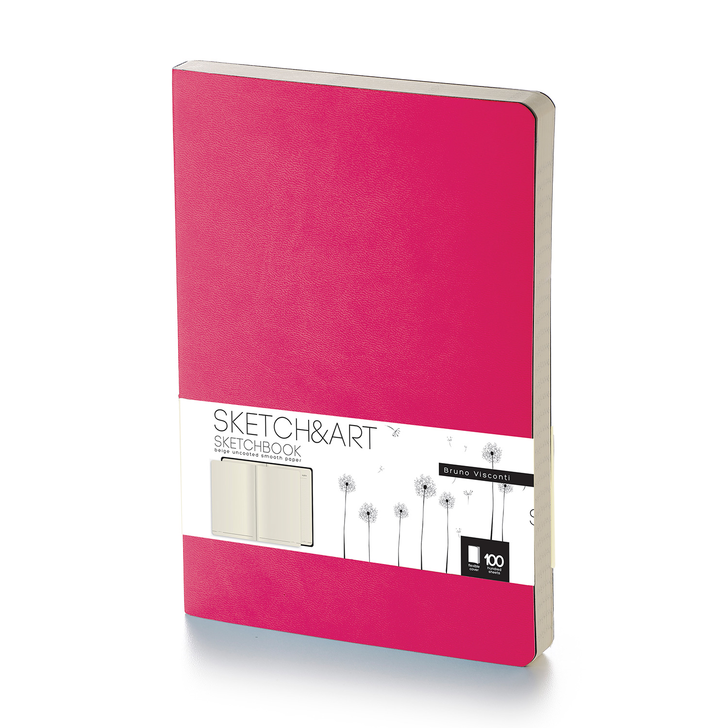 

Cкетчбук SKETCHBOOK BV, 179х250 мм, 80Л. 100 гр. в твердом переплете, 1-500/12