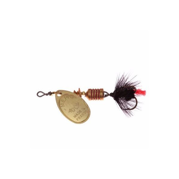 

Блесна вращающаяся Mepps AGLIA MOUCHE, 2, Gold/Black fly, комплект из 1 штука, Золотистый;черный, AGLIA MOUCHE