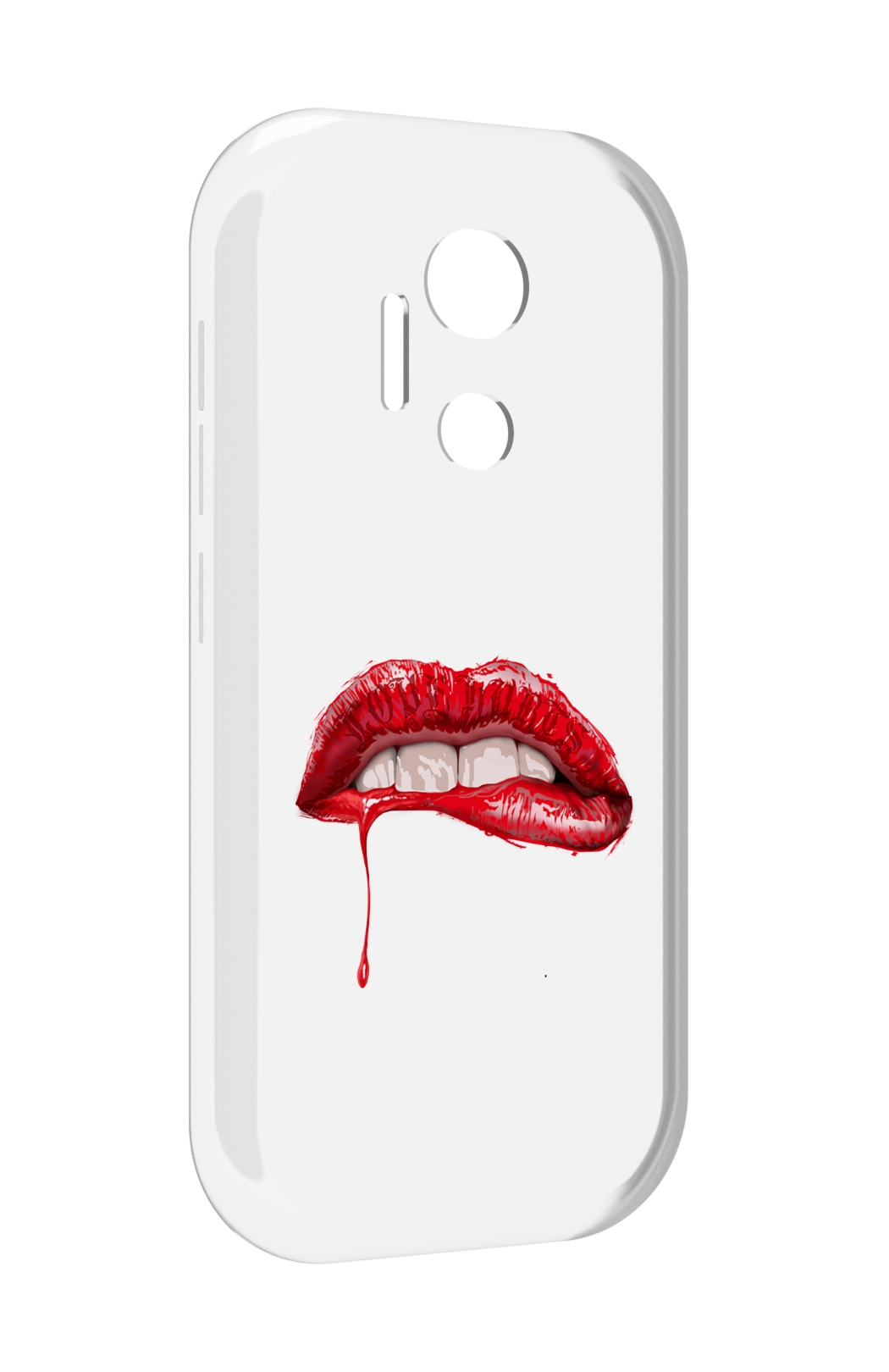 

Чехол MyPads яркие красные губы для doogee x97 pro, Прозрачный, Tocco