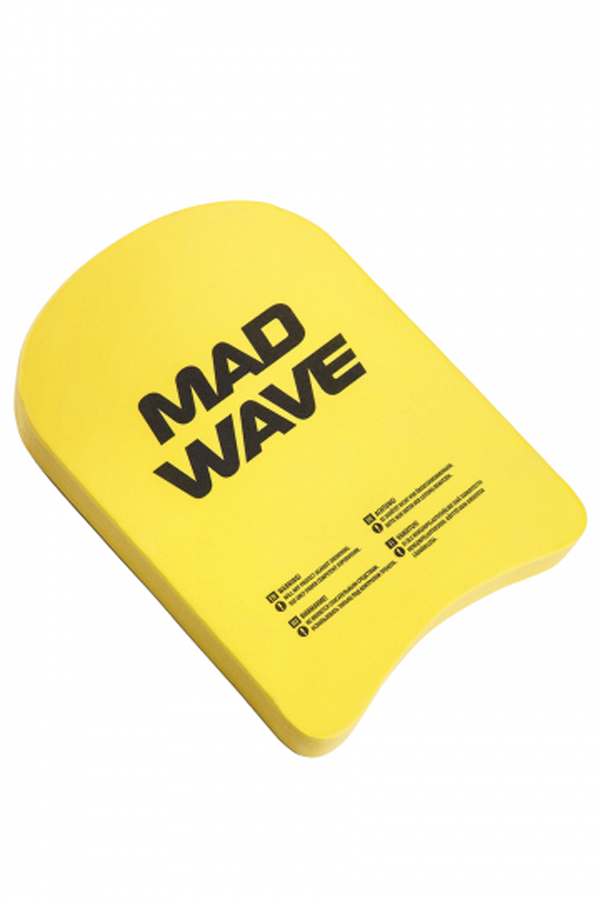 Доска для плавания Mad Wave Kickboard Kids желтый