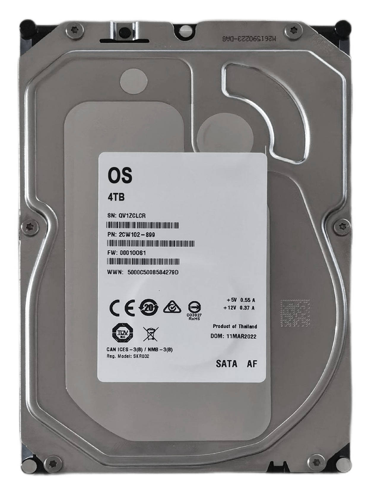 

Жесткий диск OS 4TB HDD 7200S ST4000NM015A ST4000VX016, ST4000NM015A (ST4000VX016)