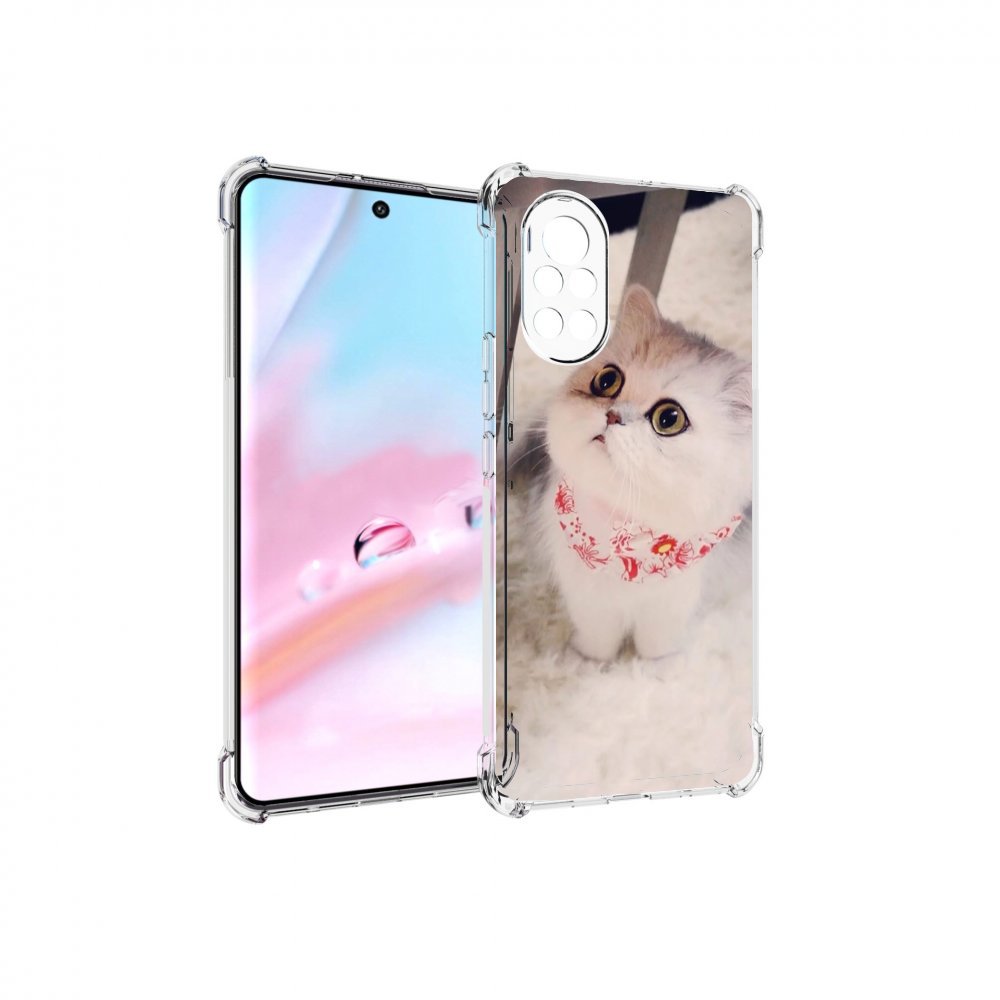 

Чехол MyPads Котеночек женский для Huawei Nova 8 (ANG-LX1), Прозрачный, Tocco