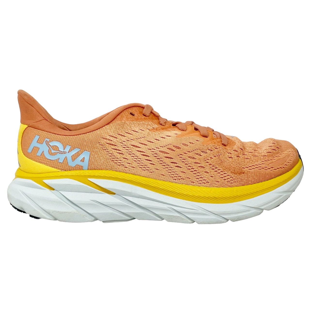 Кроссовки женские Hoka CLIFTON 8 оранжевые 6 US