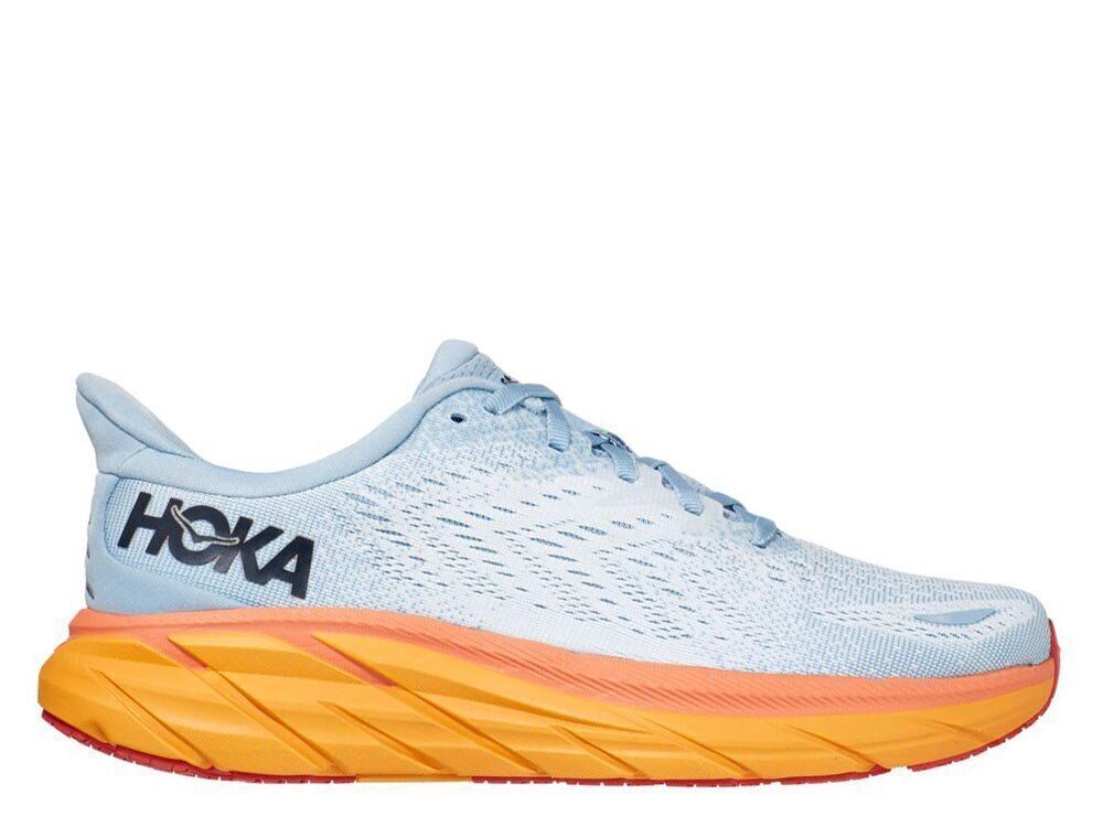 Спортивные кроссовки женские Hoka CLIFTON 8 голубые 36.5 RU