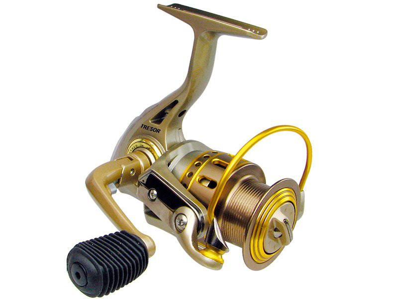 

Катушка рыболовная безынерционная RYOBI Tresor 1000, Золотистый, Tresor