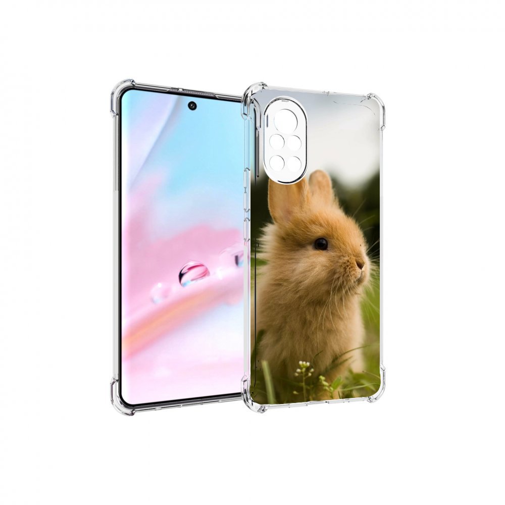 

Чехол MyPads Кролик для Huawei Nova 8 (ANG-LX1), Прозрачный, Tocco