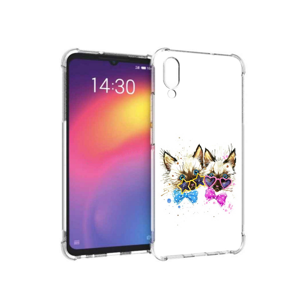 

Чехол MyPads Tocco для Meizu Note 9 милые котята (PT134513.88.474), Прозрачный, Tocco