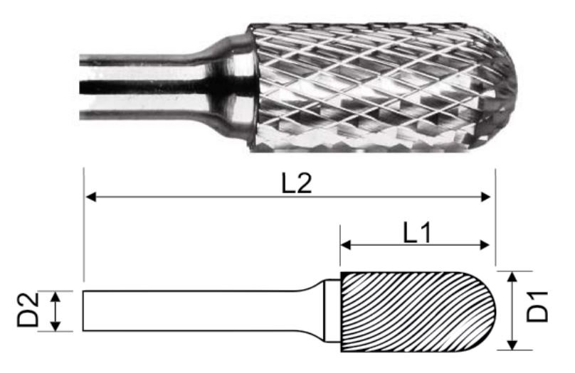 

Борфреза Интертулмаш HM сфероцилиндрическая 12х25х6х69 C122506/000752, C122506/000752