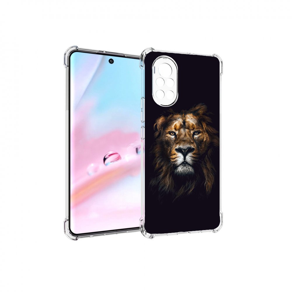 

Чехол MyPads Лев-в-тени мужской для Huawei Nova 8 (ANG-LX1), Прозрачный, Tocco