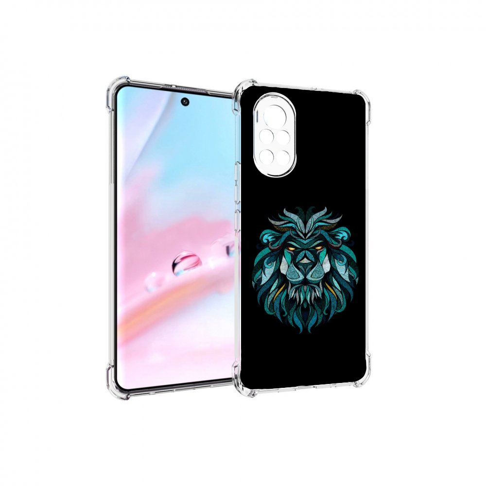

Чехол MyPads Лев-красивый-зеленый для Huawei Nova 8 (ANG-LX1), Прозрачный, Tocco