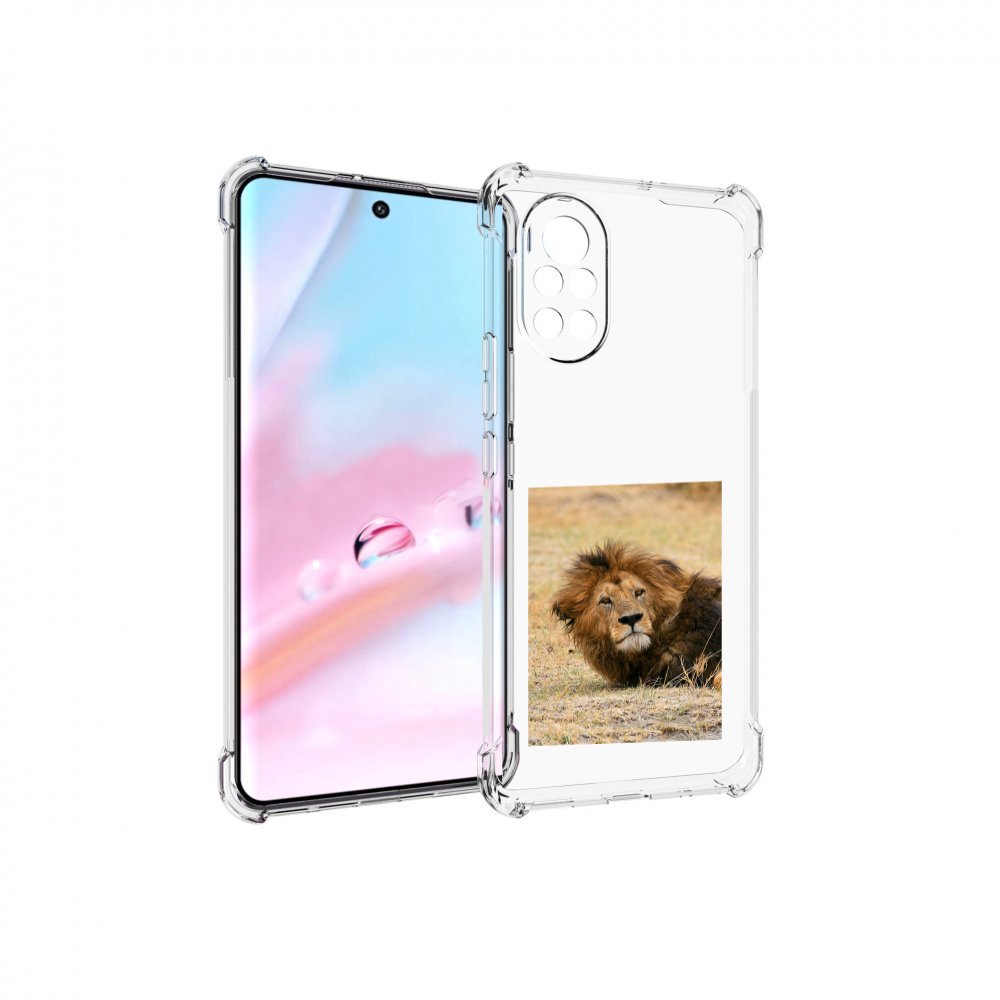 

Чехол MyPads Лев-лежит мужской для Huawei Nova 8 (ANG-LX1), Прозрачный, Tocco