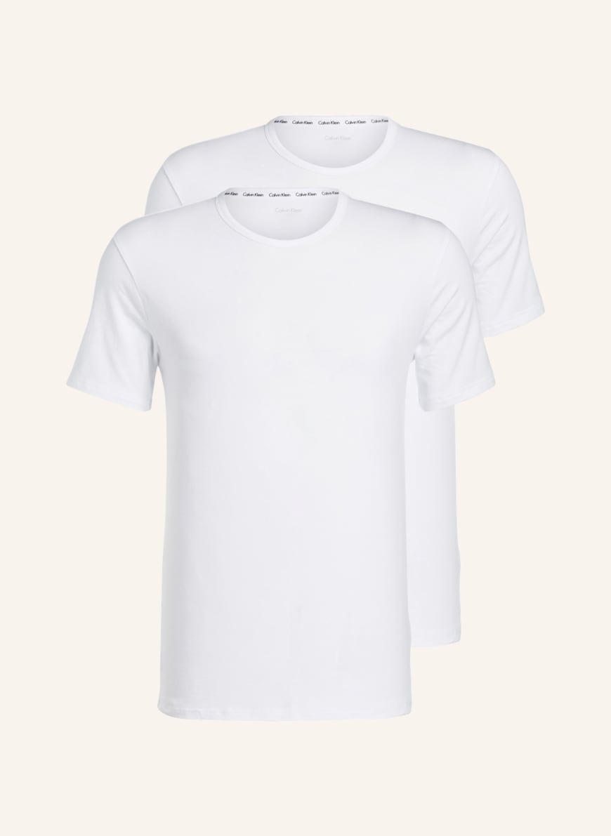 

Комплект футболок мужских Calvin Klein 1000568534 белых L (доставка из-за рубежа), 1000568534