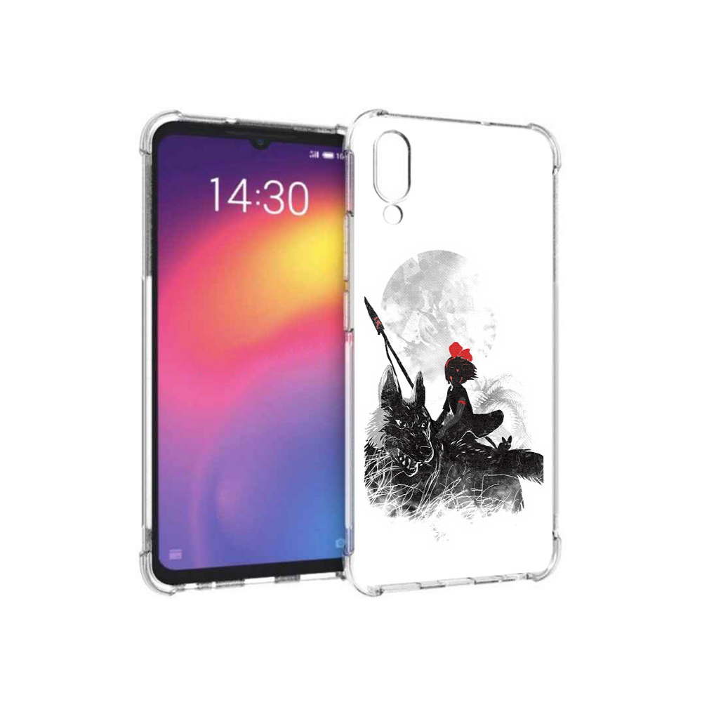 

Чехол MyPads Tocco для Meizu Note 9 мононоке (PT134513.88.481), Прозрачный, Tocco