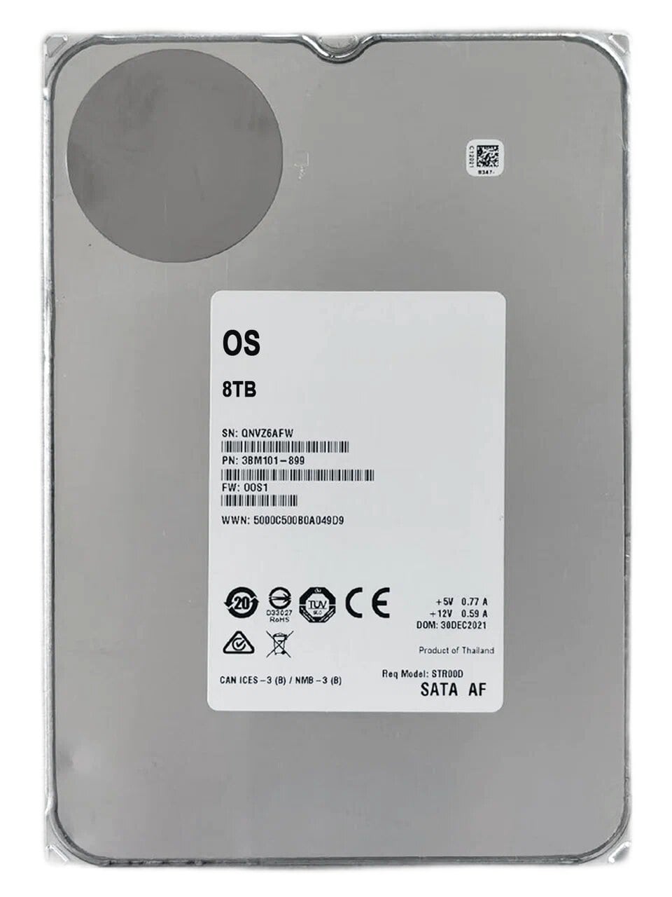 

Жесткий диск OS 8TB HDD 7200S ST8000NM010A ST8000VE001, ST8000NM010A (ST8000VE001)