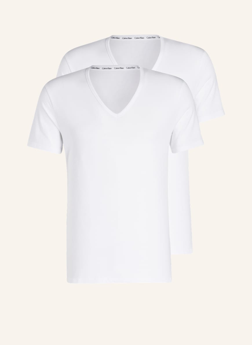 

Комплект футболок мужских Calvin Klein 1000574137 белых S (доставка из-за рубежа), 1000574137