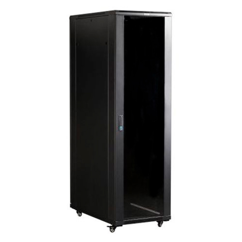 

Шкаф коммутационный Lanmaster (TWT-CBB-42U-6X10-G1) напольный 42U 600x1000мм пер.дв.стекл