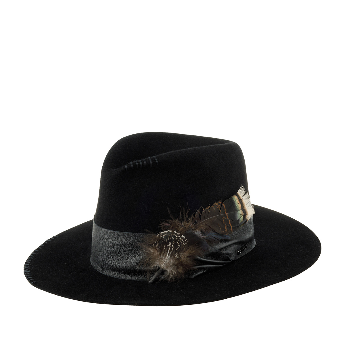 

Шляпа унисекс Stetson 2798205 OUTDOOR FURFELT черная, р.59, Черный, 2798205 OUTDOOR FURFELT