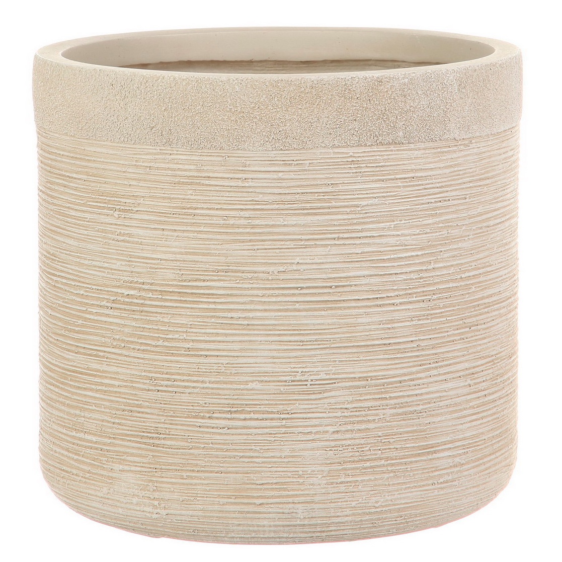 Цветочное кашпо Идеалист Флоранжери SCRBR26-BB 13 л кремовый 1 шт.