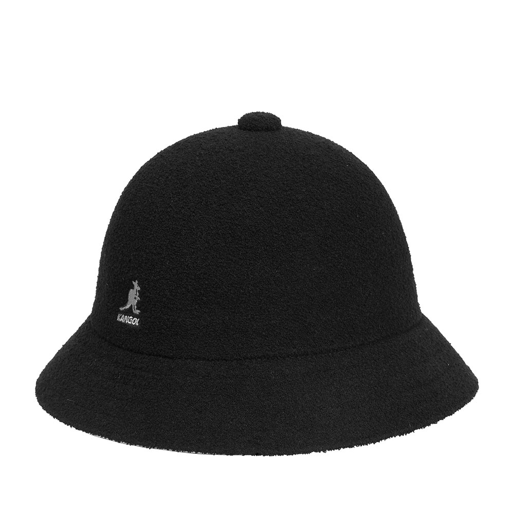 Панама унисекс Kangol 0397BC Bermuda Casual черная, р.57