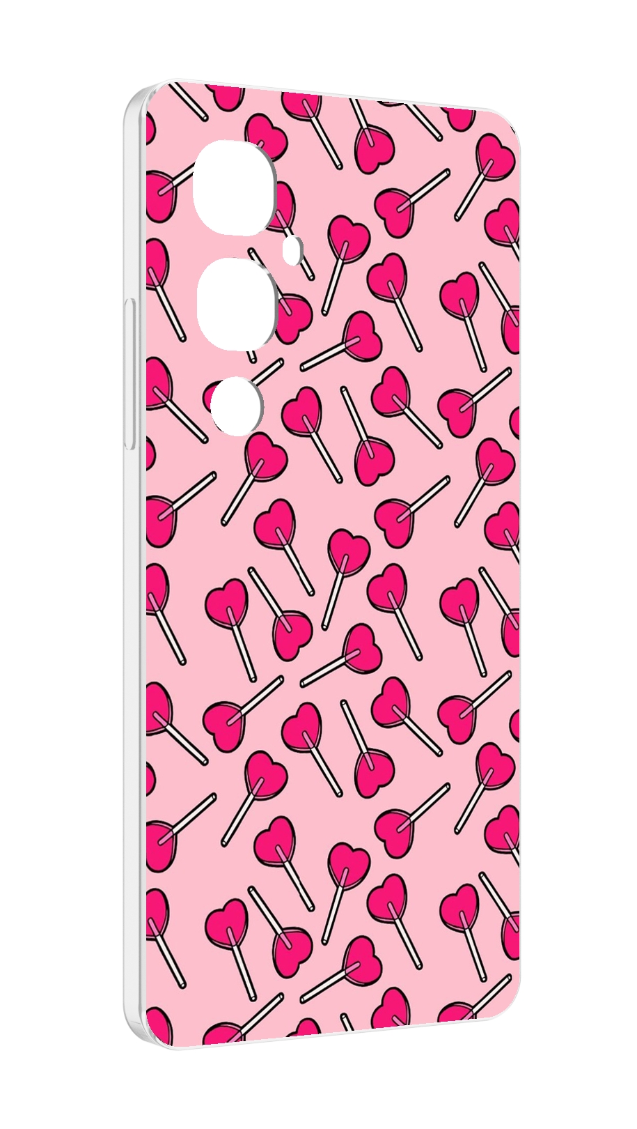 

Чехол MyPads много лединцов для Tecno Pova 4 Pro, Прозрачный, Tocco