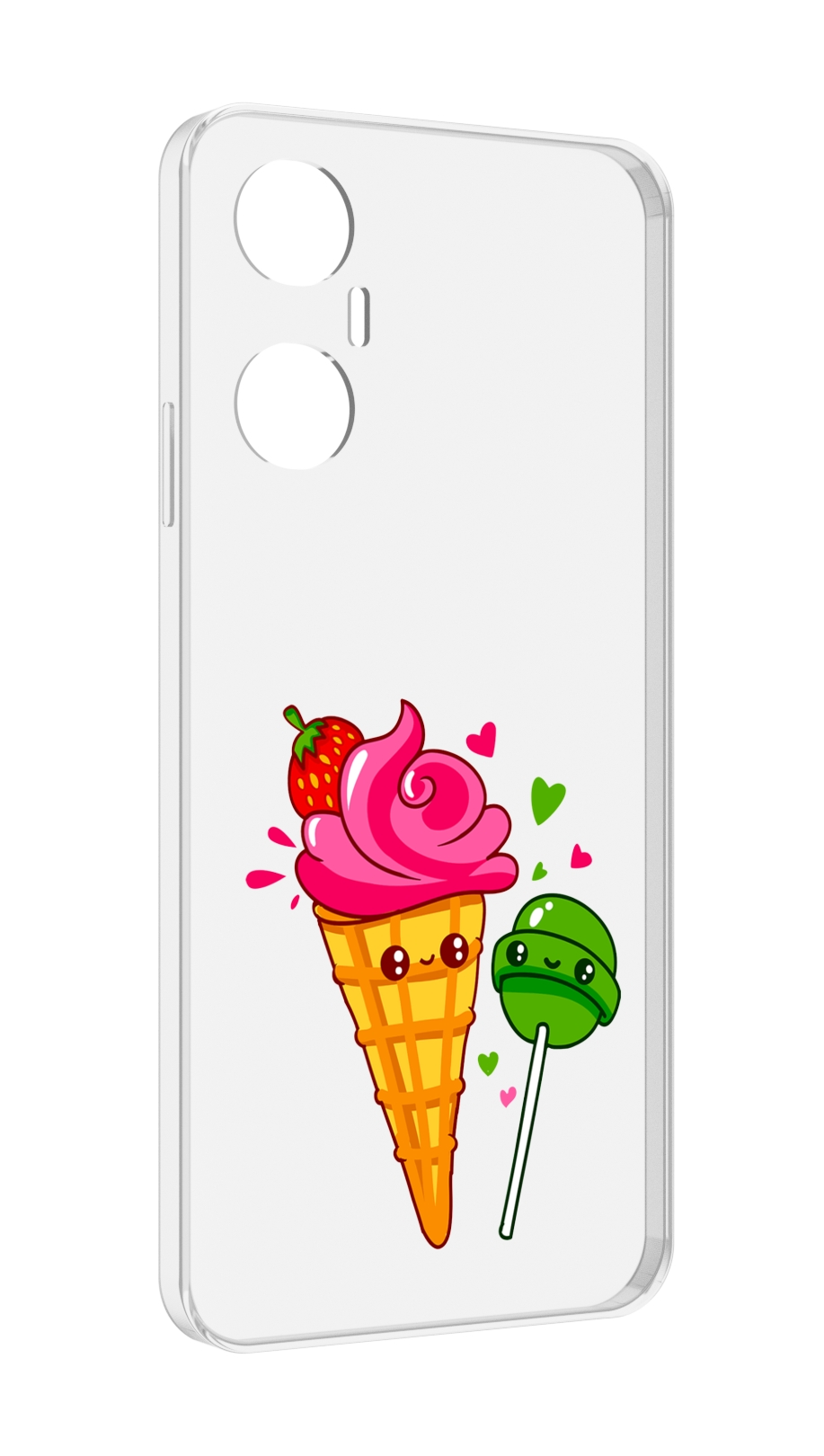 

Чехол MyPads Вкусняшки для Infinix Hot 20 5G, Прозрачный, Tocco