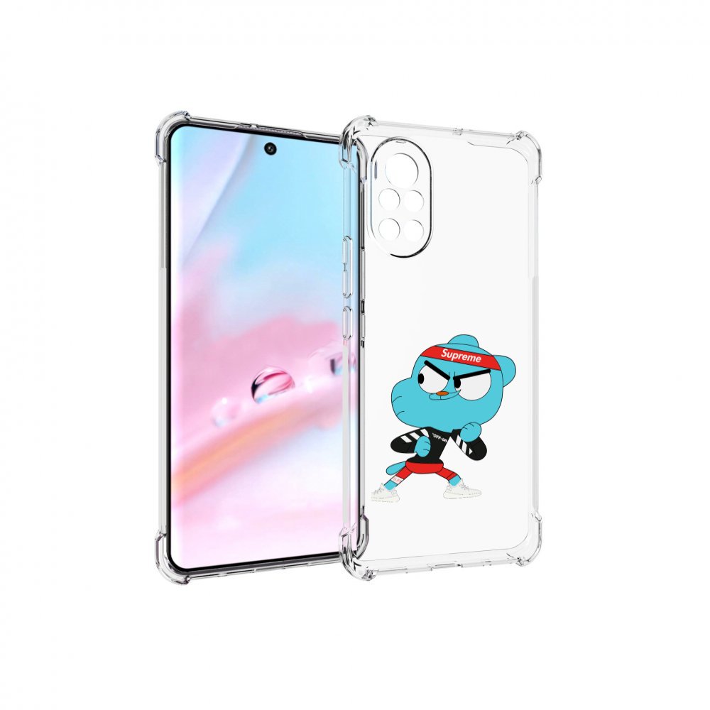 

Чехол MyPads Модный-Гамбол для Huawei Nova 8 (ANG-LX1), Прозрачный, Tocco