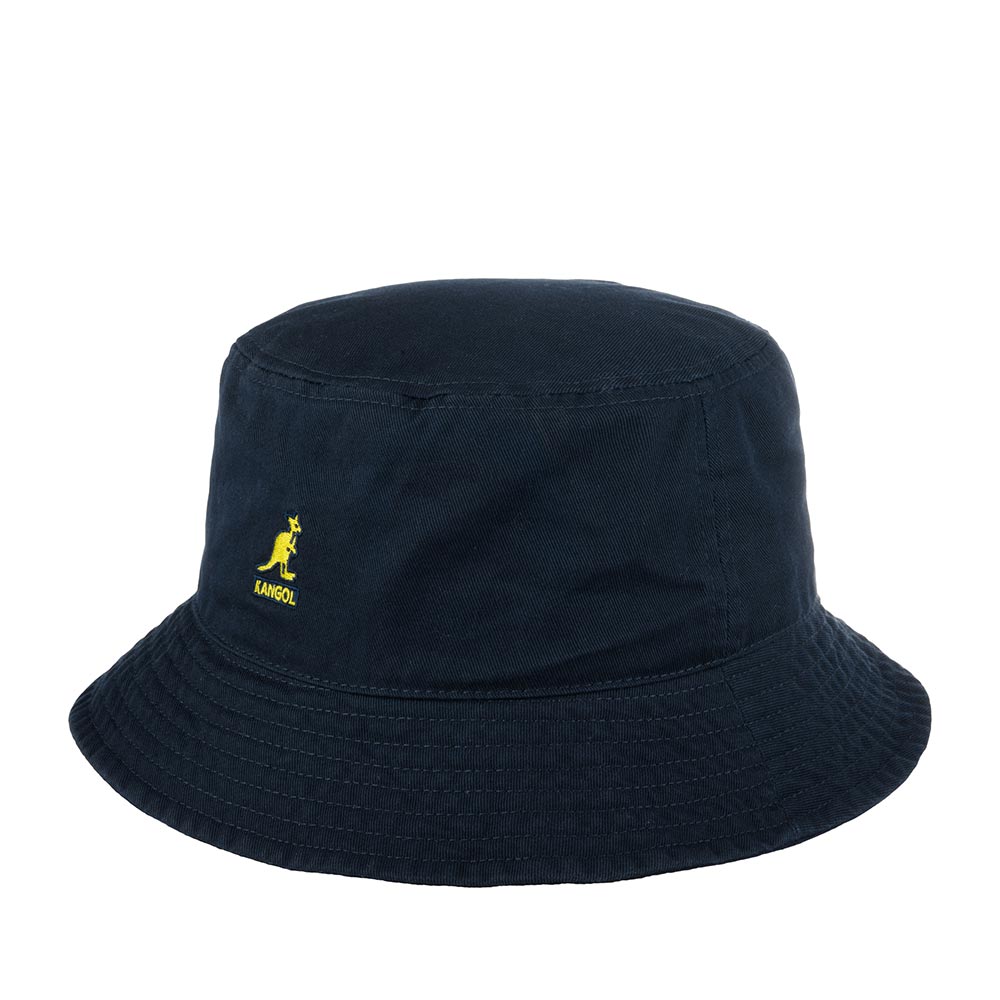 Панама унисекс Kangol K4224HT Washed Bucket темно-синяя, р.59