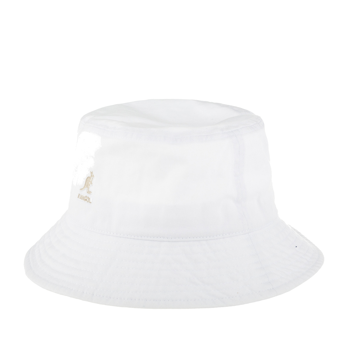 Панама унисекс Kangol K4224HT Washed Bucket белая, р.55