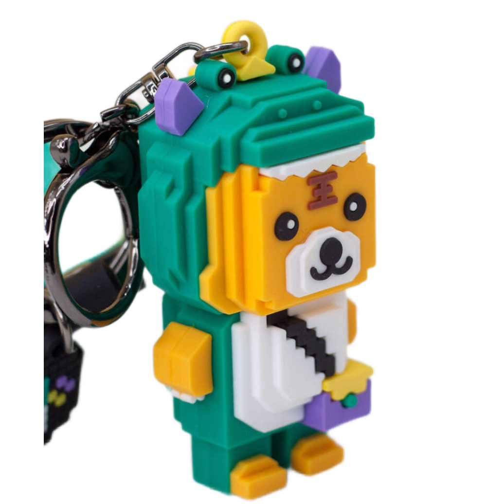 

Брелок Nice bear, зеленый, Nice bear