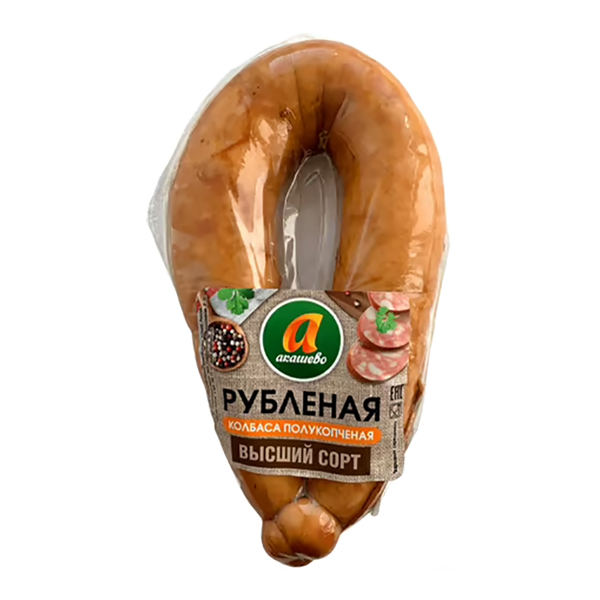 

Колбаса полукопченая Акашево Рубленая