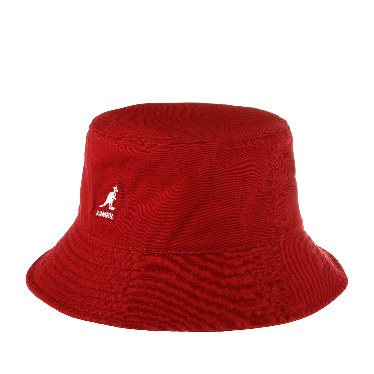 Панама унисекс Kangol K4224HT Washed Bucket малиновая, р.57