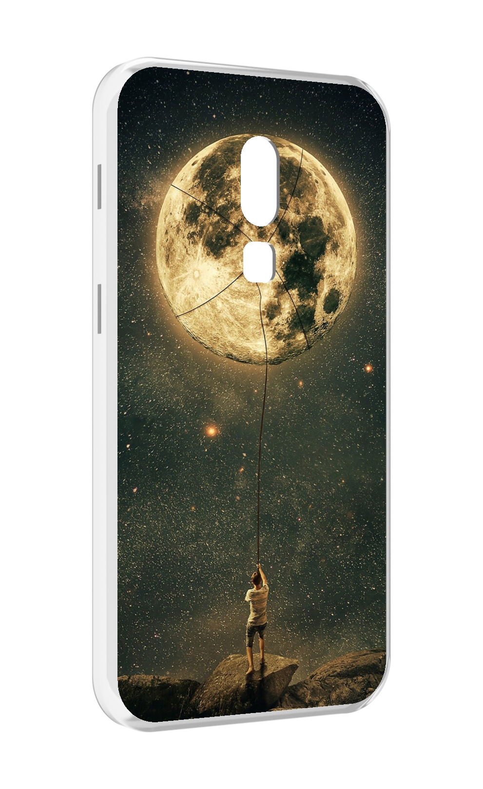 

Чехол MyPads Луна-светит для Meizu V8, Прозрачный, Tocco