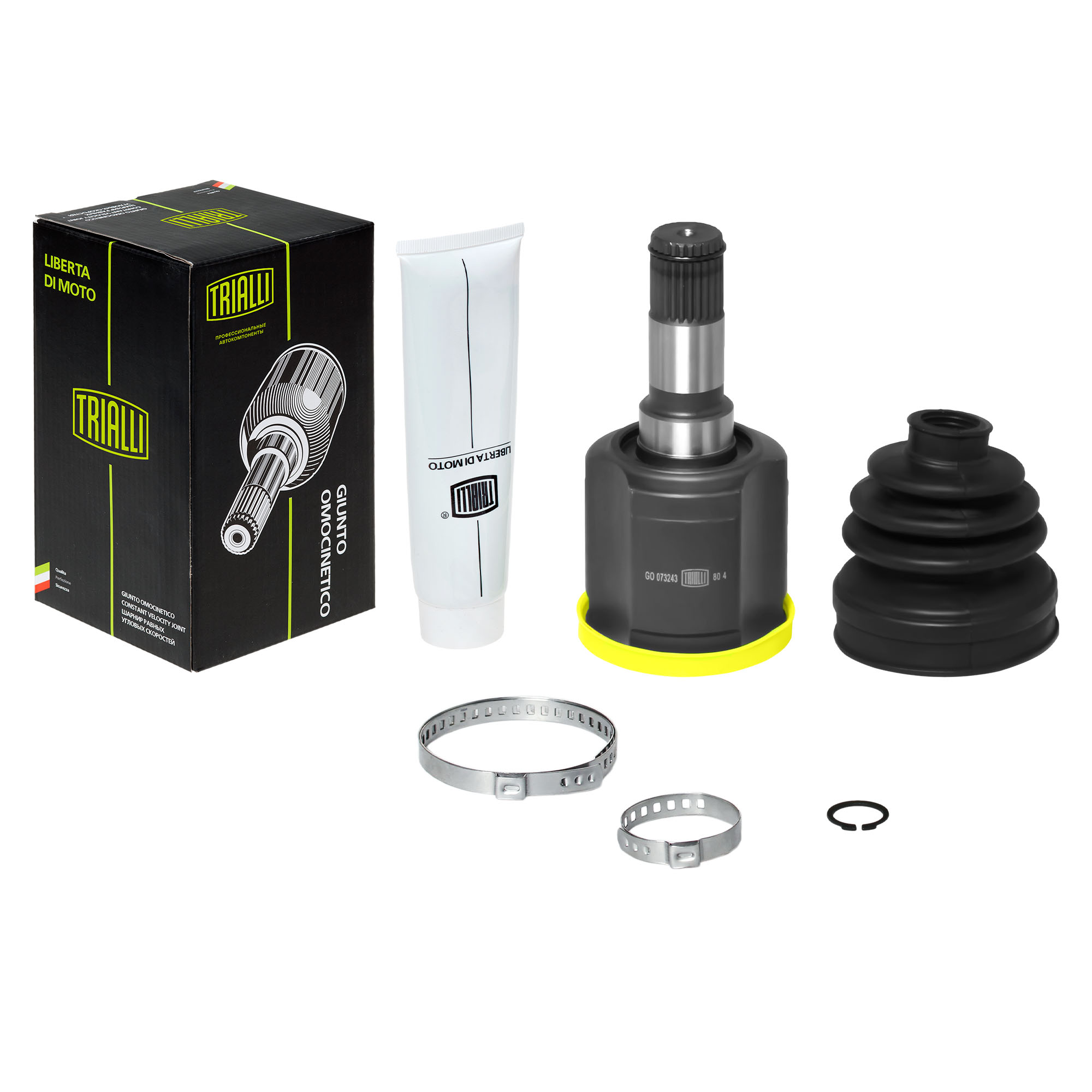 

ШРУС внутренний для автомобилей Rio I (00-) 1.5i DOHC MT TRIALLI GO073243