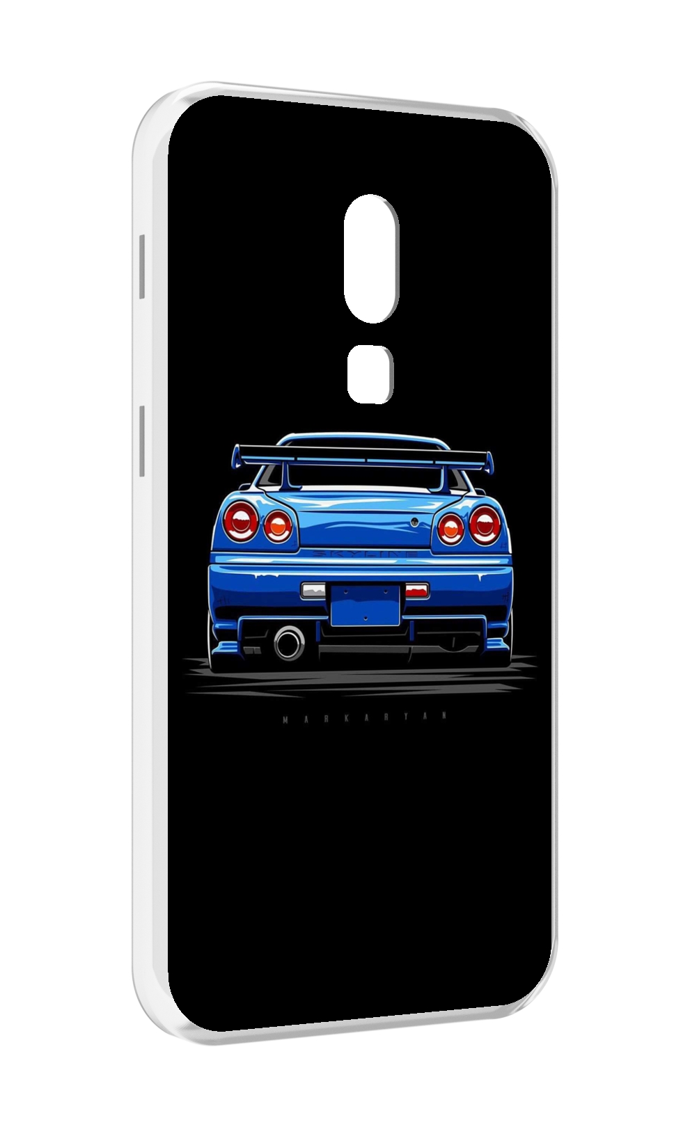 

Чехол MyPads Машина-синяя мужской для Meizu V8, Прозрачный, Tocco