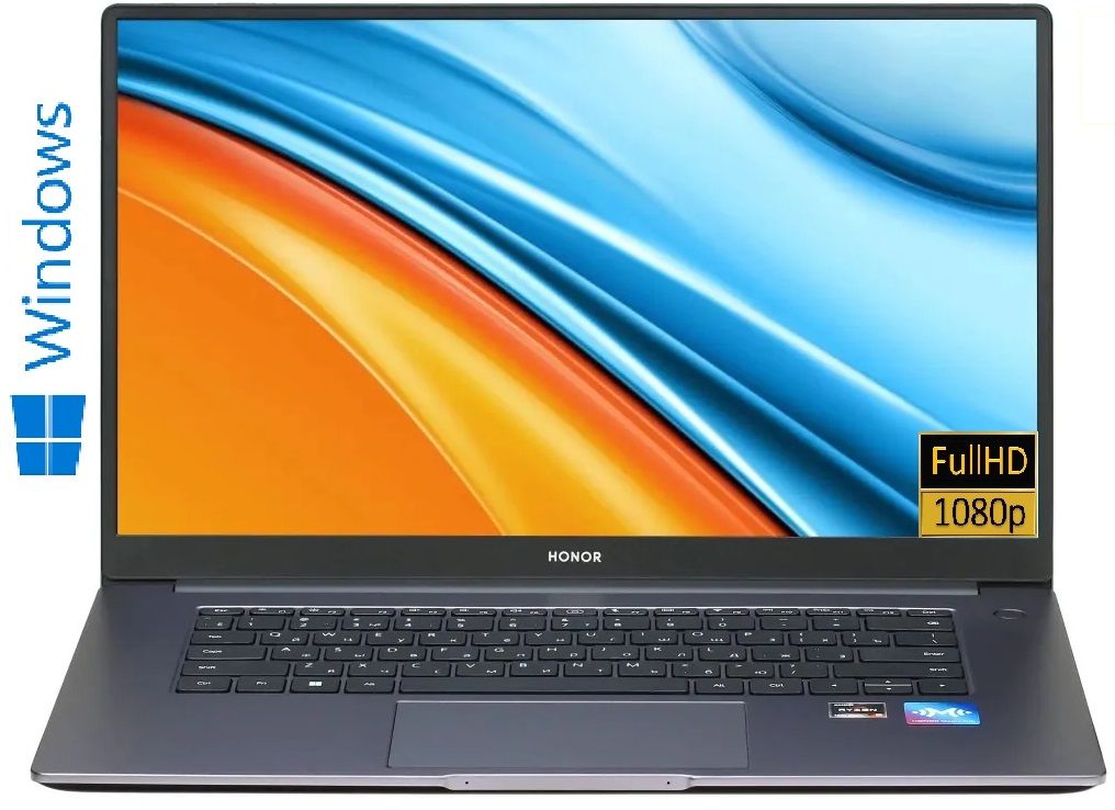 

Ноутбук Honor MagicBook 15 серый (Q9HNARDDB-8-1000), MagicBook 15