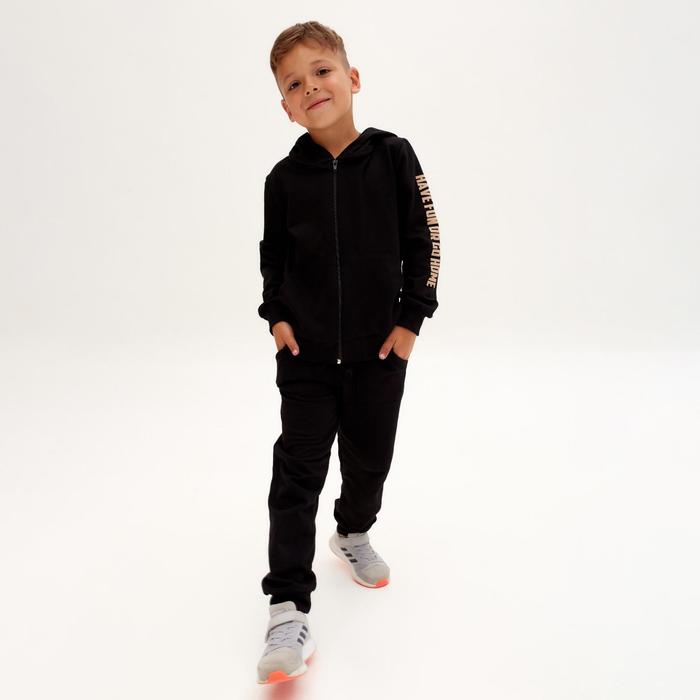 

Толстовка детская с капюшоном KAFTAN Holidays р. 34 (122-128), Черный, Holidays-2