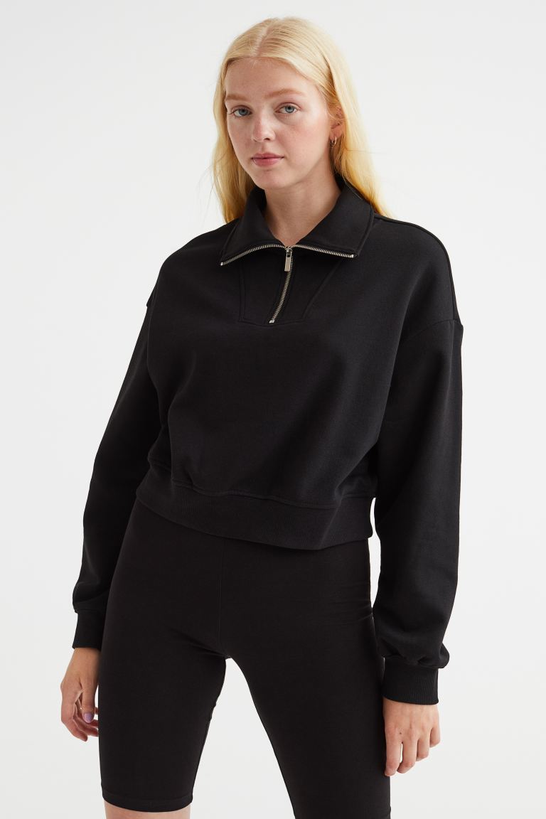 

Толстовка женская H&M 1077848001 черная M (доставка из-за рубежа), 1077848001