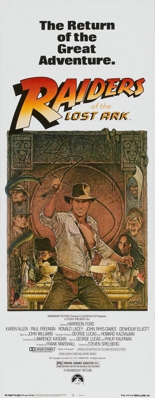 

Постер к фильму "Индиана Джонс: В поисках утраченного ковчега" (Raiders of the Lost Ark) О