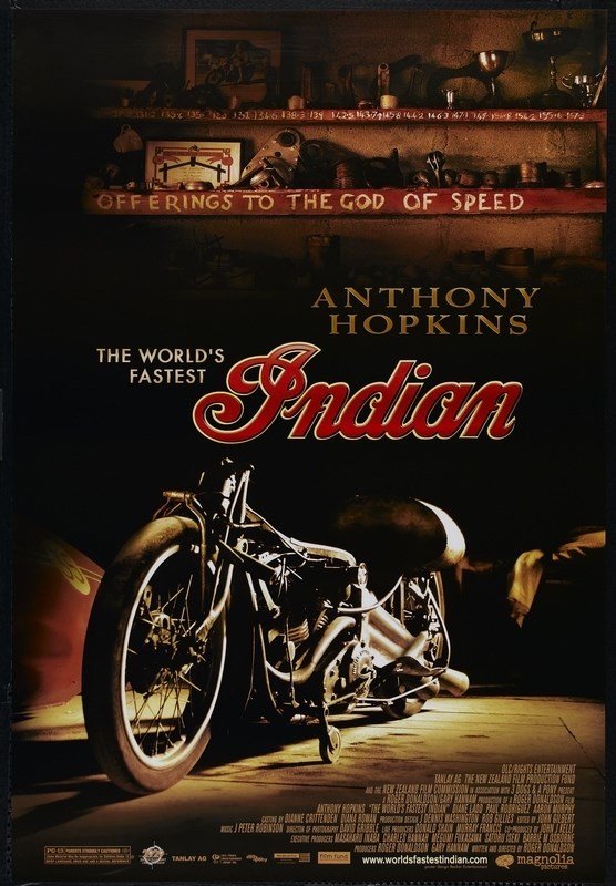 

Постер к фильму "Самый быстрый Indian" (The World's Fastest Indian) Оригинальный 68,6x101,