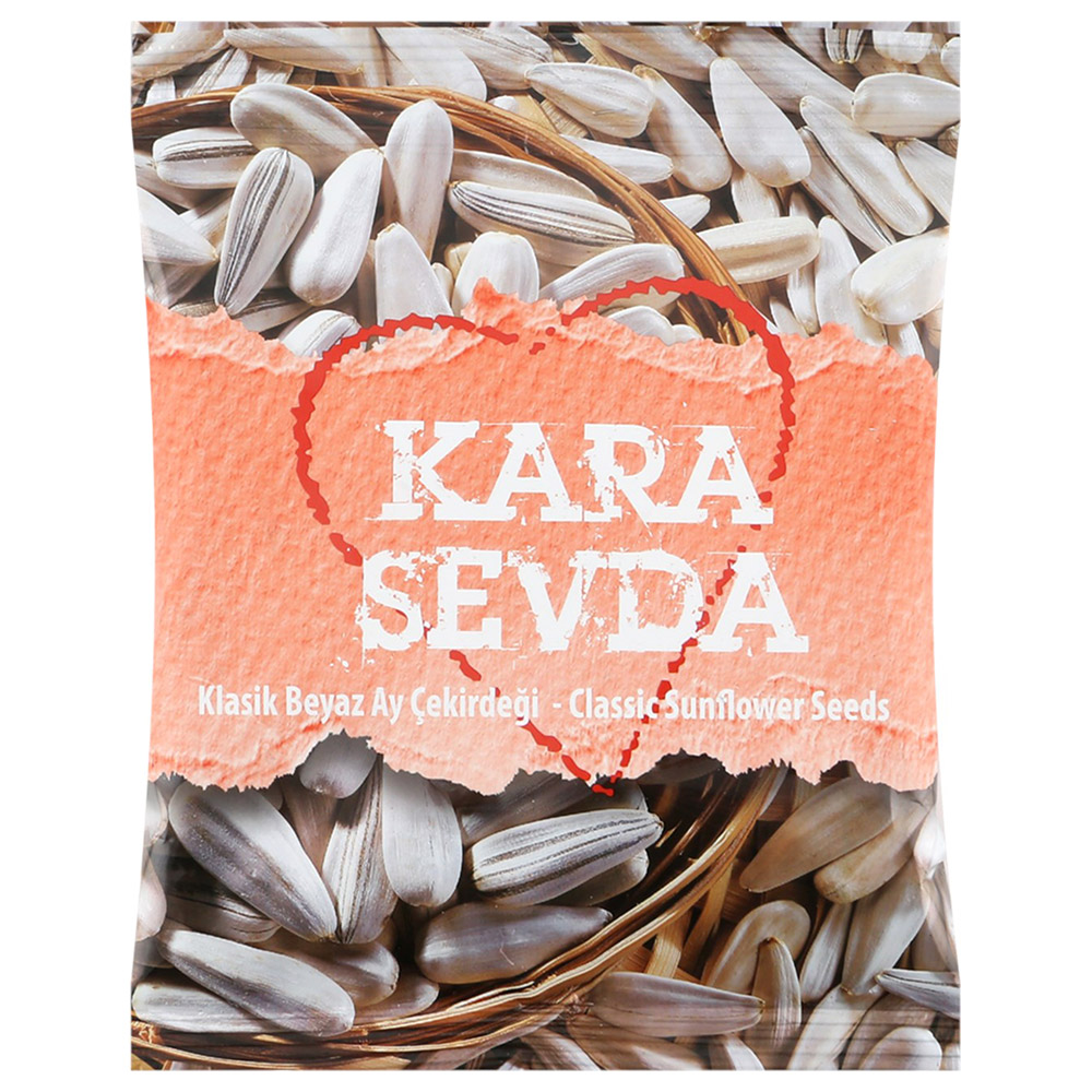 

Семечки подсолнечные Kara sevda Extra белые жареные соленые 70 г