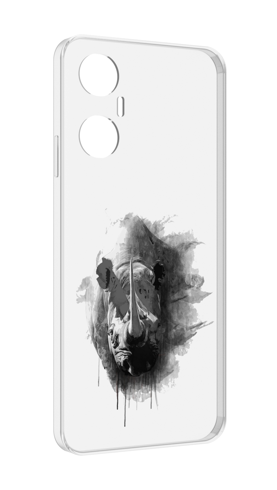 

Чехол MyPads носорог для Infinix Hot 20 5G, Прозрачный, Tocco