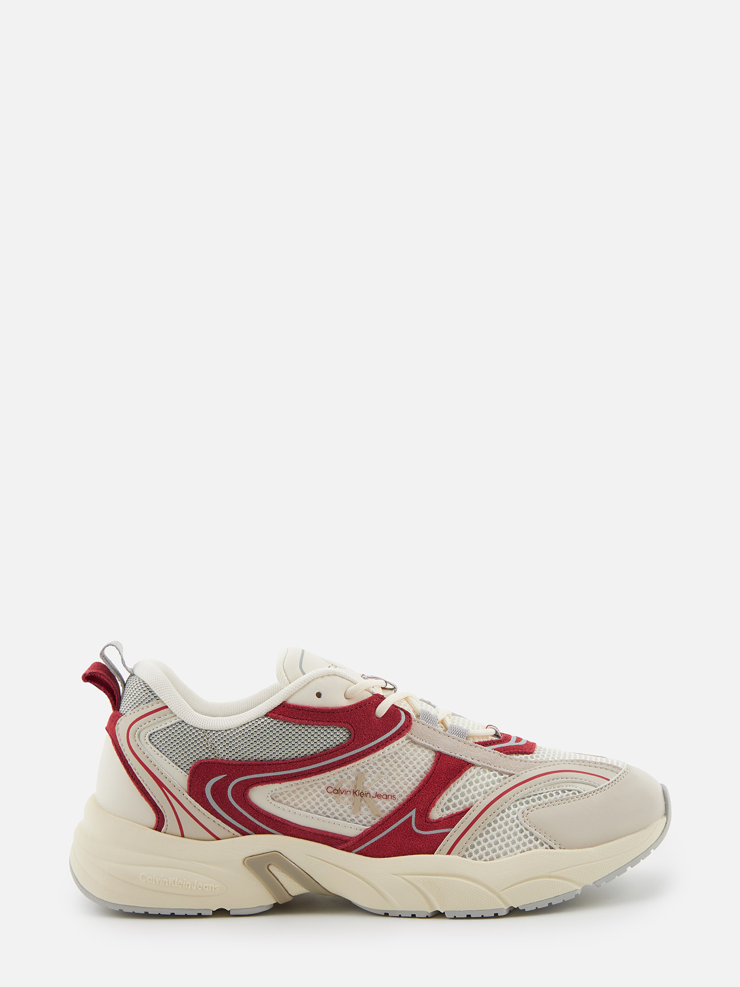 

Кроссовки мужские Calvin Klein YM0YM005890GE бежевые 42 EU, Бежевый, YM0YM005890GE