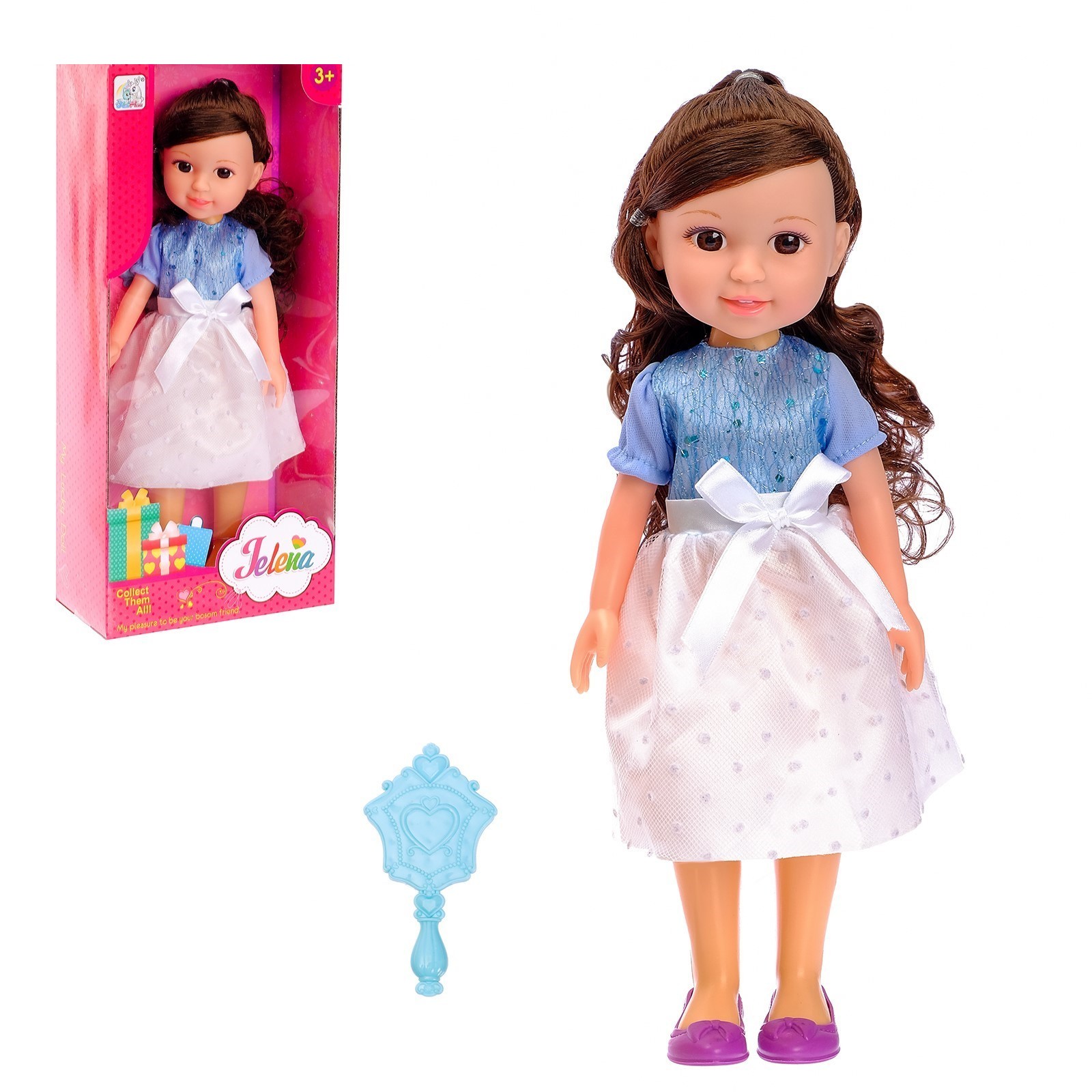 фото Кукла " катенька" в платье, с аксессуарами sima-land