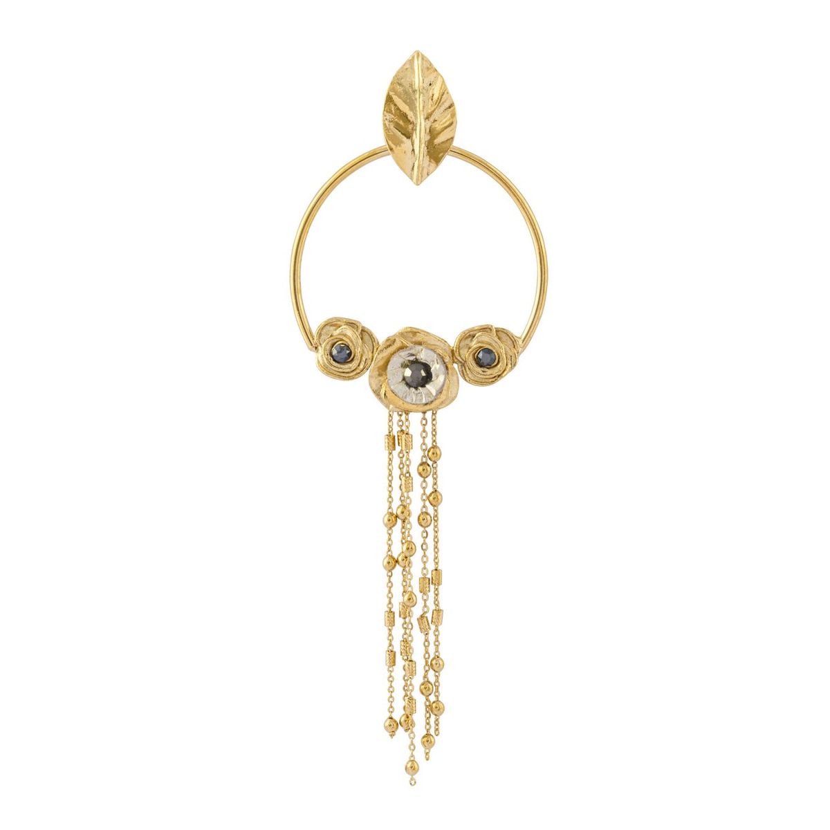 

Серьги женские TARATATA Eglantine TT-H20-15918-20G золотистые, TT-H20-15918-20G