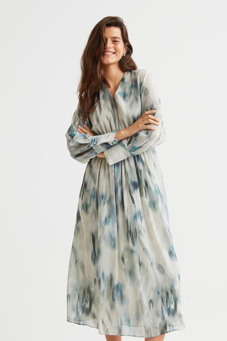 

Платье женское H&M 1078005002 бежевое XS (доставка из-за рубежа), 1078005002
