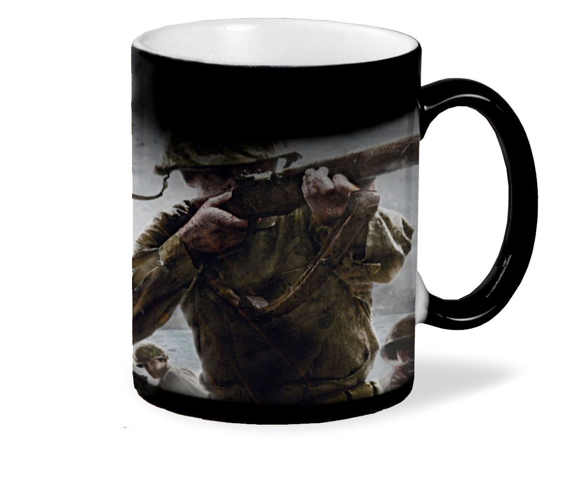 

Кружка CoolPodarok call of duty 5 world at war Прицеливается из ружья