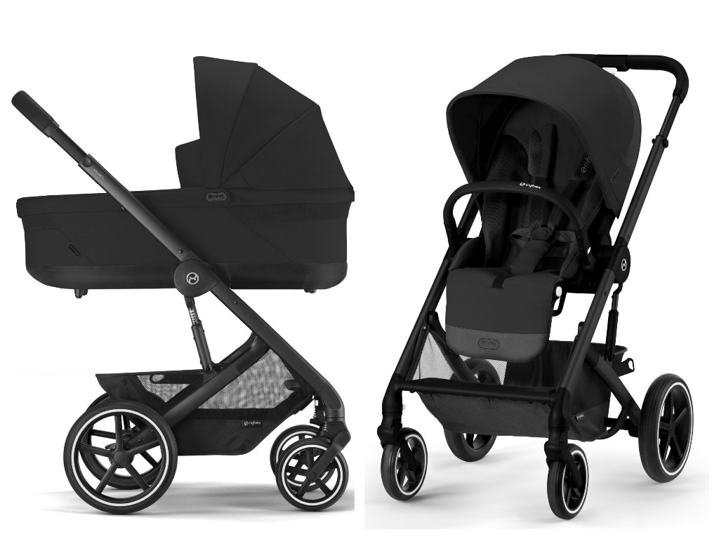 

Коляска 2 в 1 Cybex Balios S Lux BLK new moon black, Balios